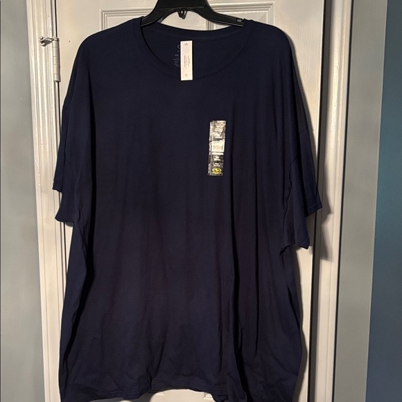 Athletic Works Moisture Wicking Odor Control Navy Blue Men's Tee Shirt NWT - Picture 1 of 4